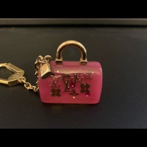 Louis Vuitton Speedy Keychain Bag Charm